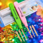 LED Flashlight Earpick for Ear wax remover and cleaner, Ear cleaning tools for kids and adults (Pack of-2, Multicolor)