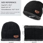 Fitness Mantra® Gym Winter Cap & Muffler for Men & Women| Beanie Cap| 1 Set