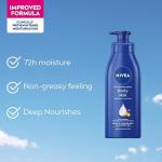 NIVEA Nourishing Body Milk 600ml Body Lotion | 72Hr Hydration | Deep Moisture Care for Very Dry Skin | Smooth, Radiant & Healthy Looking Skin Care