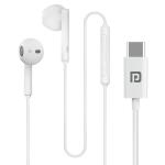 Portronics Conch Theta C in Ear Type C Wired Earphones with in Line HD Mic, Powerful Audio, 14.2mm Driver, Unique Earbuds Design, TPE Anti Tangle Wire, in line Controls, Wide Compatibility