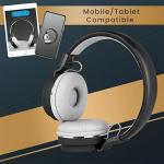 ebronics Zeb-Storm On Ear Wired Headphone with 3.5mm Jack, Built in Microphone for Calling, 1.5 Meter Cable, Soft Ear Cushion, Adjustable Headband, Foldable Ear Cups and Lightweight Design