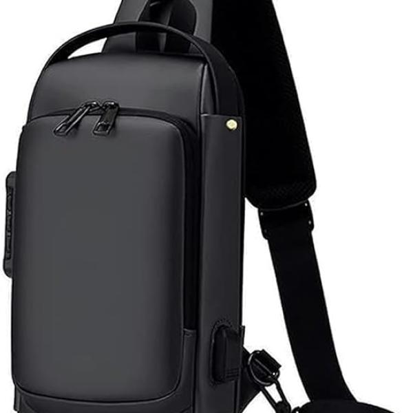 best selling Bag for Men & Women– Crossbody Sling Bag for Travel, Cycling & Hiking | Waterproof Shoulder Bag with Compartment and Zipper Pockets