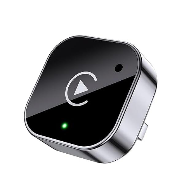 2-in-1 Wireless CarPlay and Android Auto Adapter, Plug and Play Dongle, Fast Auto-Connect, for iPhone and Android, USB/USB-C Port,