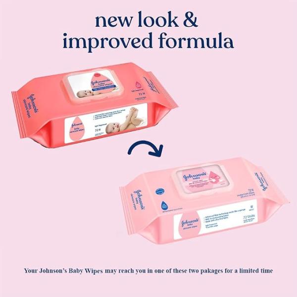 Baby Wet Wipes x 3 | Alcohol & Soap Free | Prevents Rashes & Redness | with 3X Moisturising Lotion  Enriched with Glycerin | Non-Irritating Fragrance | PH Balanced