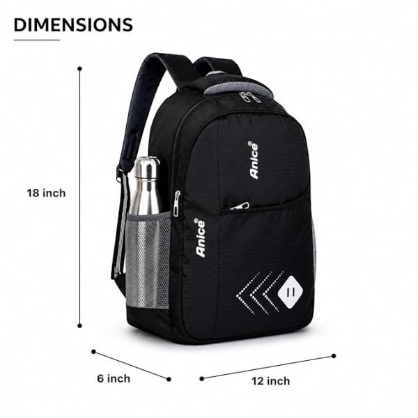 ANICE 30L Laptop Backpack for Men & Women School Bag Travel & College Bag School Bag for Boys Girls Man Woman | Laptop Bagpack