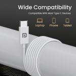 Portronics Conch Theta C in Ear Type C Wired Earphones with in Line HD Mic, Powerful Audio, 14.2mm Driver, Unique Earbuds Design, TPE Anti Tangle Wire, in line Controls, Wide Compatibility