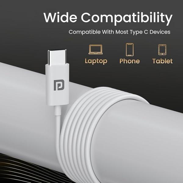 Portronics Conch Theta C in Ear Type C Wired Earphones with in Line HD Mic, Powerful Audio, 14.2mm Driver, Unique Earbuds Design, TPE Anti Tangle Wire, in line Controls, Wide Compatibility