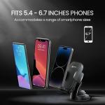 M4 Car Phone Holder Stand with 360 Degree Rotation, Strong Grip, Suction Cup Mount, Single Hand Use, Shockproof Build, Mobile Stand for Car