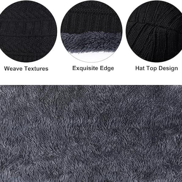 Fitness Mantra® Gym Winter Cap & Muffler for Men & Women| Beanie Cap| 1 Set