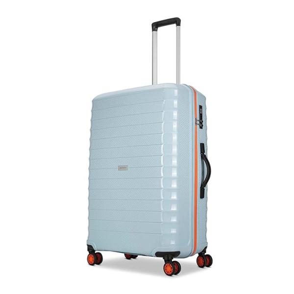 TROLLY BAG WITH Surf Spray Durable Polypropylene Case, Spacious, Combination Lock, Sturdy Zipper, Lightweight Travel Luggage, 3-Year Global Warranty