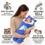 BRANDONN Baby Blanket Newborn Gift Pack of Swaddle Wrapper, 0-9 Months, Length 68 cm x Width 68 cm