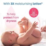 Johnson's Baby Wet Wipes | 504 Wipes | Alcohol & Soap Free | Prevents Rashes & Redness | with 3X Moisturising Lotion | As Mild as Pure Water | Enriched with Glycerin