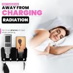 WALLVIEW TECH Plastic Wall Mount Mobile Holder with Remote Control Storage Racks, Key Hanger, Pen Holder Space/Self-Adhesive/Multi Purpose Accessories