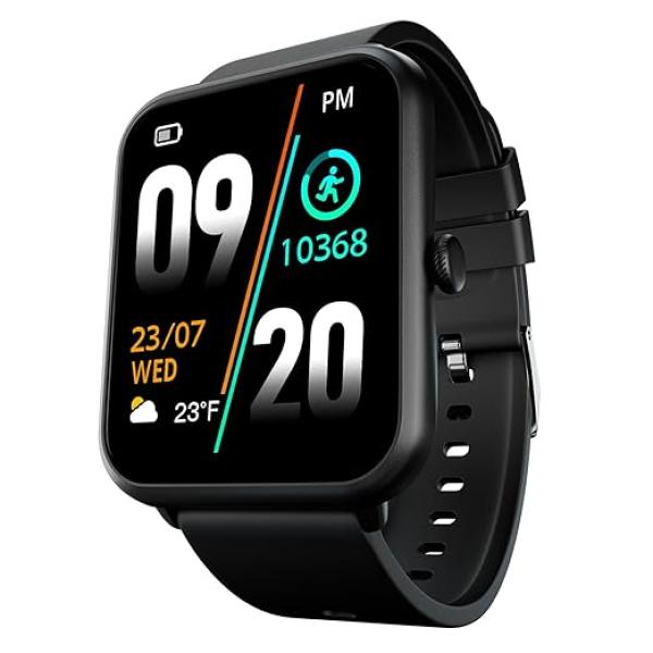 Fire-Boltt Ninja Call Pro Plus Bluetooth Calling Smart Watch, 1.83″ HD Display, AI Voice Assistant, 100+ Sports Modes, IP67 Waterproof, SpO2 & Heart Rate Monitor Smartwatch