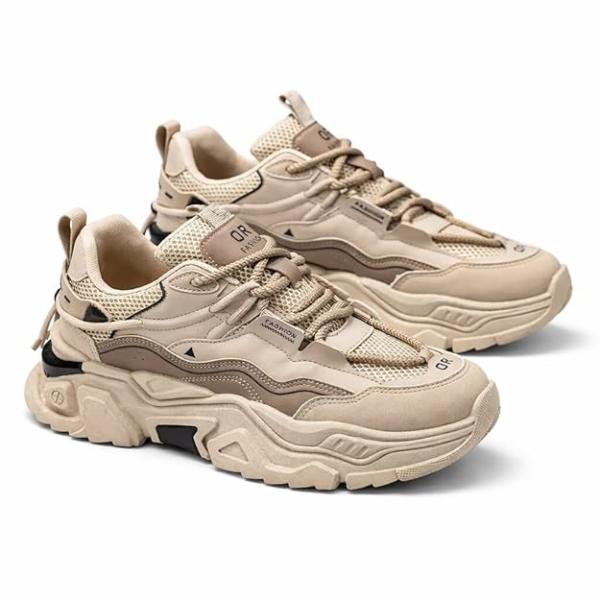 Our Best Cruiser Men’s Chunky Sneakers| Streetwear Fashion Shoes| Durable Lightweight Comfortable Sports Running Walking Shoes, Cushioned Thick Insole Sneakers