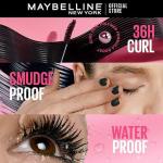 Maybelline New York Hypercurl Mascara Waterproof, Black
