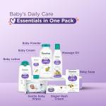 Himalaya Baby Gift Pack Basket,Pack of 1 set,white Baby Care Gift Basket with Newborn Baby Essentials | No.1 Doctor Recommend producted Brand