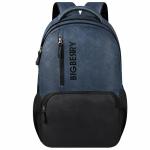 BIGBERRY Rodeo Leather Laptop Backpack for Men & Women | Water Resistant Medium Office, Travel, College Bag | Fits Up to 15.6 Inch Laptop |