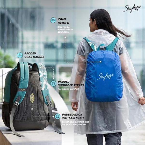 Skybags Brat Pro Max 35L Laptop Backpack (Upto 15.6"), 3 Compartments uisex