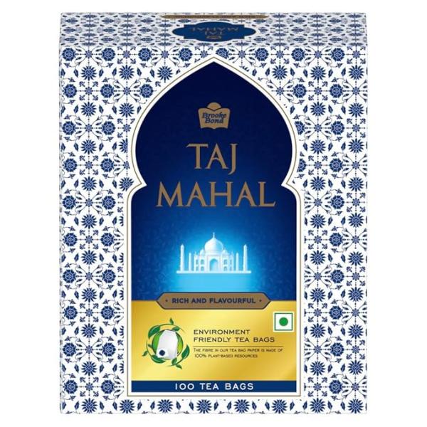 Taj Mahal Tea Bags 100 pcs|Rich and Flavourful Chai