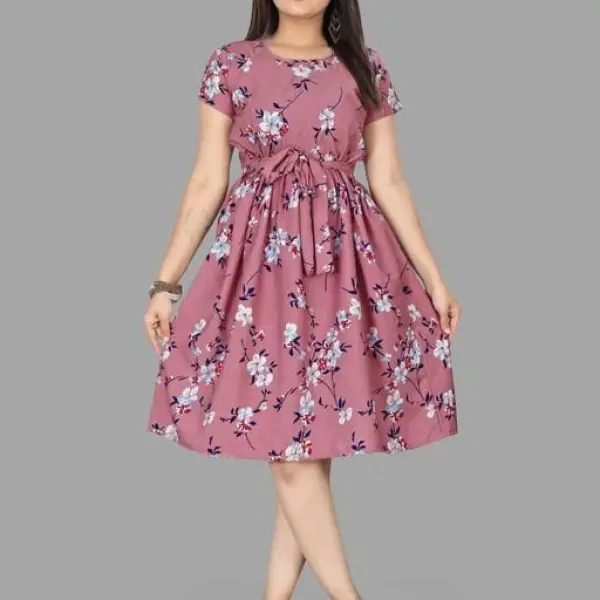printed dress women