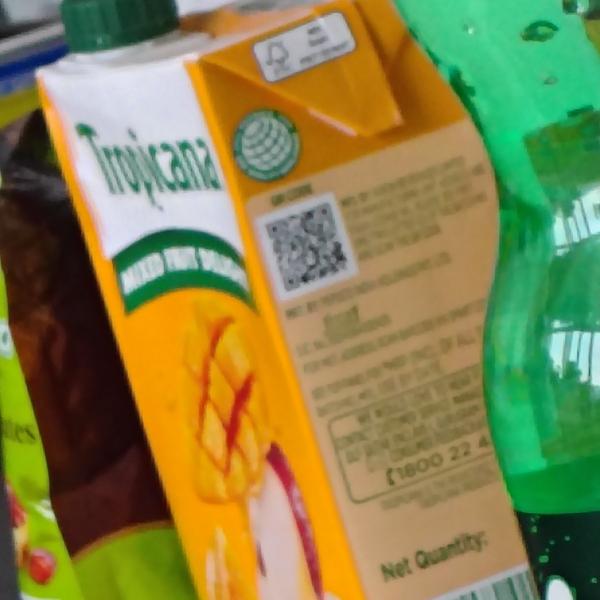 Tropicana juice